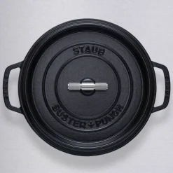 Buster+Punch rund gryte 28 cm, stålknott