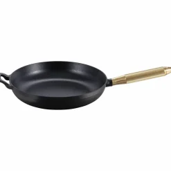 Buster+Punch stekepanne rund 28 cm, messinghåndtak