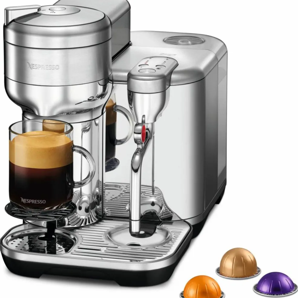By Sage Vertuo Creatista kapselmaskin, black stainless steel