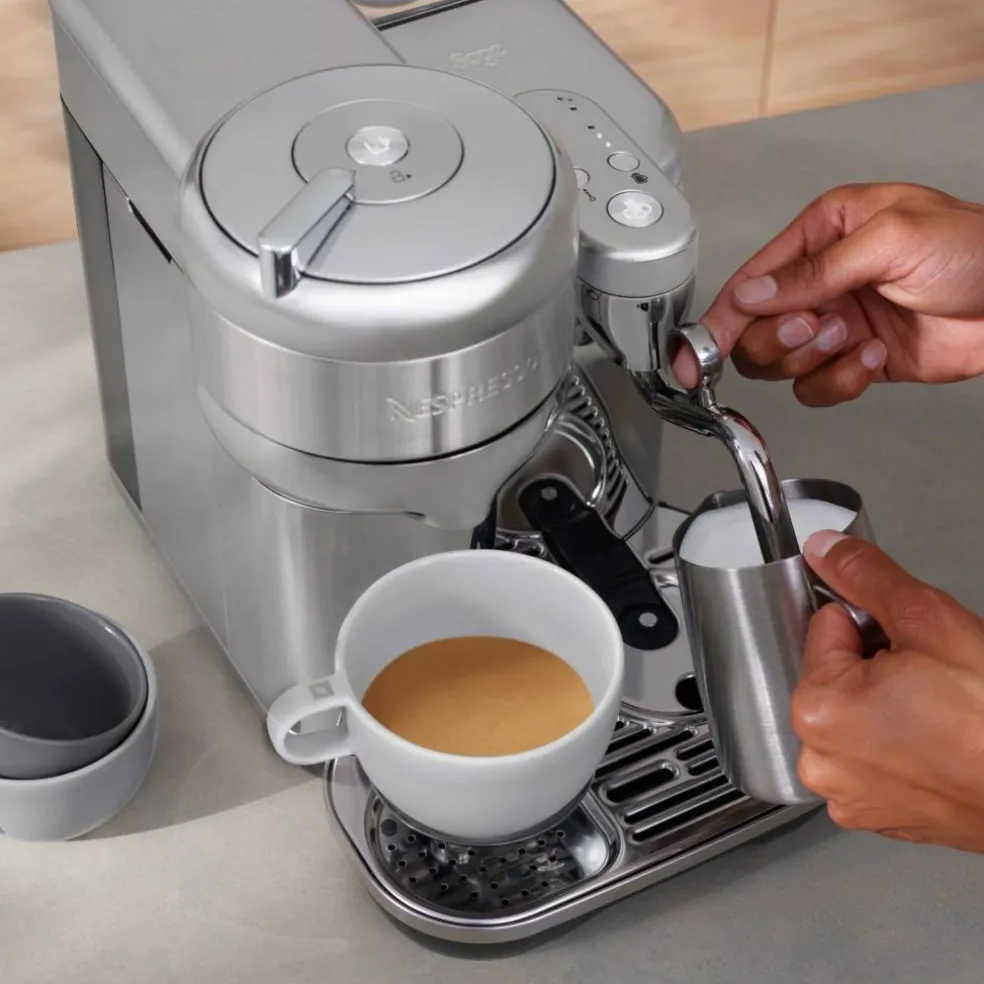 By Sage Vertuo Creatista kapselmaskin, black stainless steel