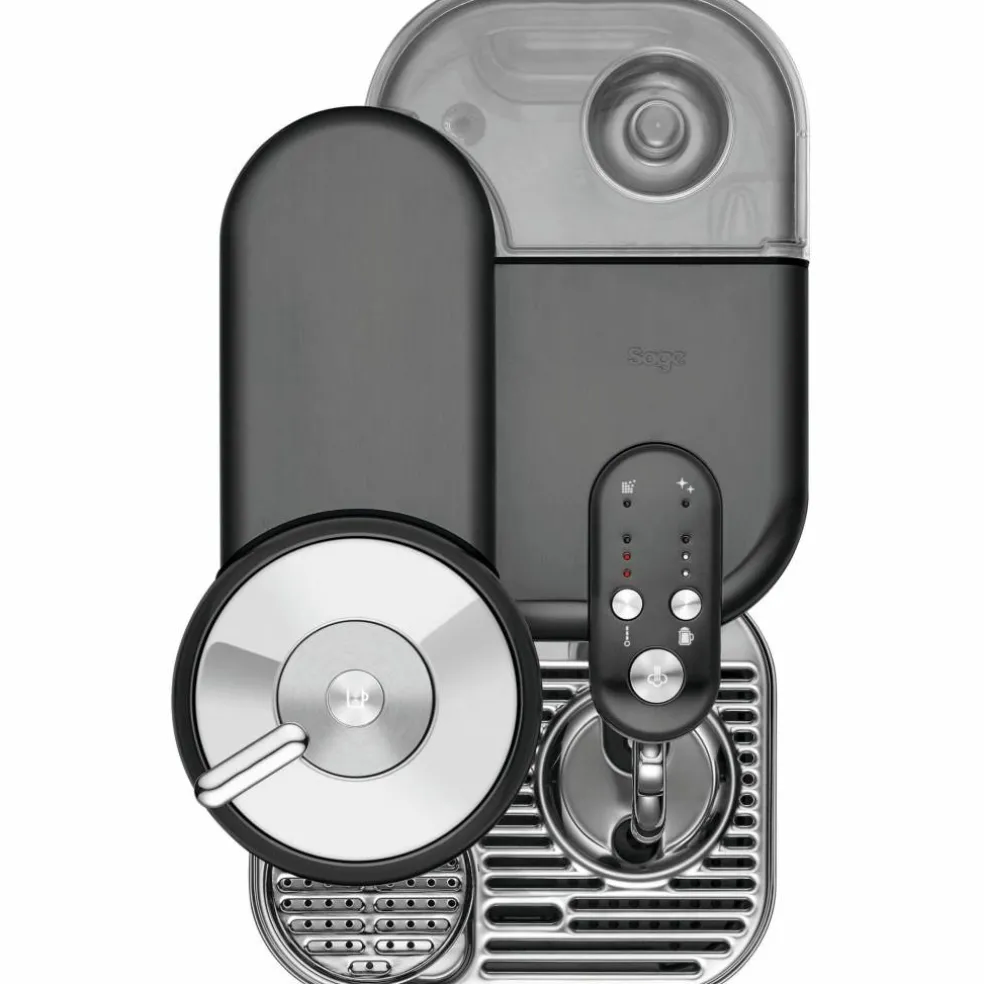 By Sage Vertuo Creatista kapselmaskin, black stainless steel
