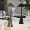 Cannes 32 bærbar bordlampe, moss green