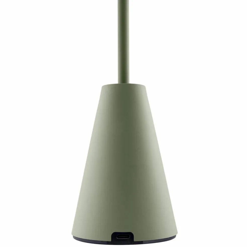 Cannes 32 bærbar bordlampe, moss green