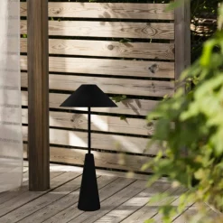 Cannes bærbar gulvlampe, svart