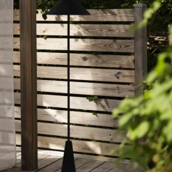 Cannes bærbar gulvlampe, svart