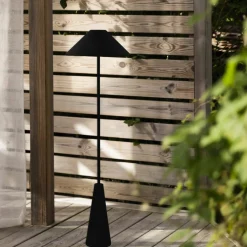 Cannes bærbar gulvlampe, svart