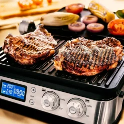 CG9047 MultiGrill 9 Elektriskgrill, sølv