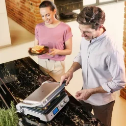 CG9047 MultiGrill 9 Elektriskgrill, sølv