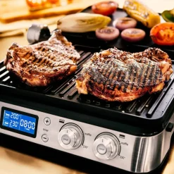 CG9047 MultiGrill 9 Elektriskgrill, sølv