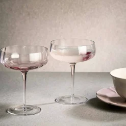 Champagne-/cocktailglass 30 cl, fersken