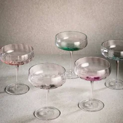 Champagne-/cocktailglass 30 cl, grønn