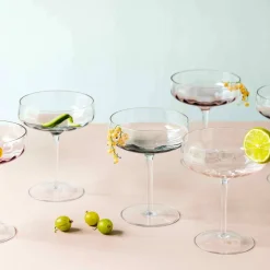 Champagne-/cocktailglass 30 cl, grønn