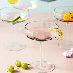 Champagne-/cocktailglass 30 cl, grønn