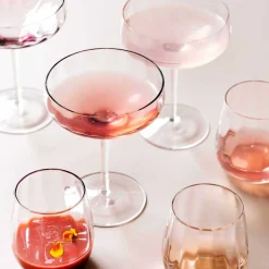 Champagne-/cocktailglass 30 cl, grønn
