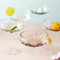 Champagne-/cocktailglass 30 cl, rød