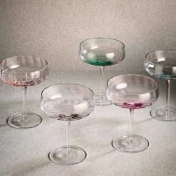 Champagne-/cocktailglass 30 cl, rød