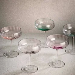 Champagne-/cocktailglass 30 cl, rød