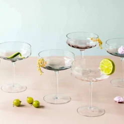 Champagne-/cocktailglass 30 cl, sand