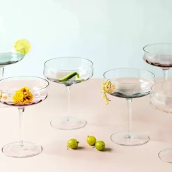 Champagne-/cocktailglass 30 cl, sand
