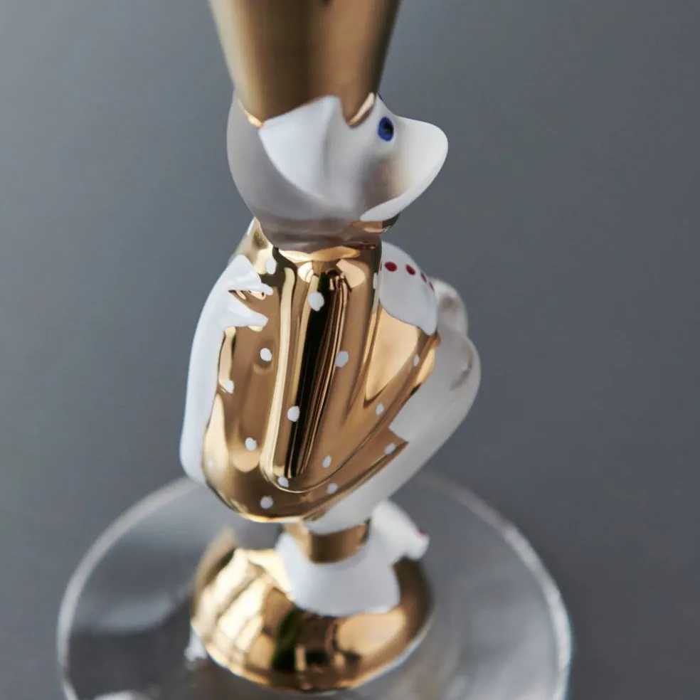 Champagneglass The Sparkling Devil 19 cl, gull