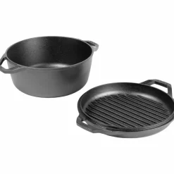 Chef Collection Støpejernsgryte og -panne