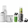 Chill NBD0503W iskremmaskin & Ultra NB1206DG personlig blender, hvit/grå