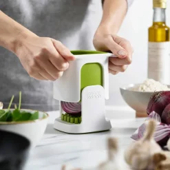 ChopCup grønnsakskutter, hvit/grønn