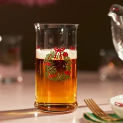 Christmas ølglass 2025 50 cl, flerfarget