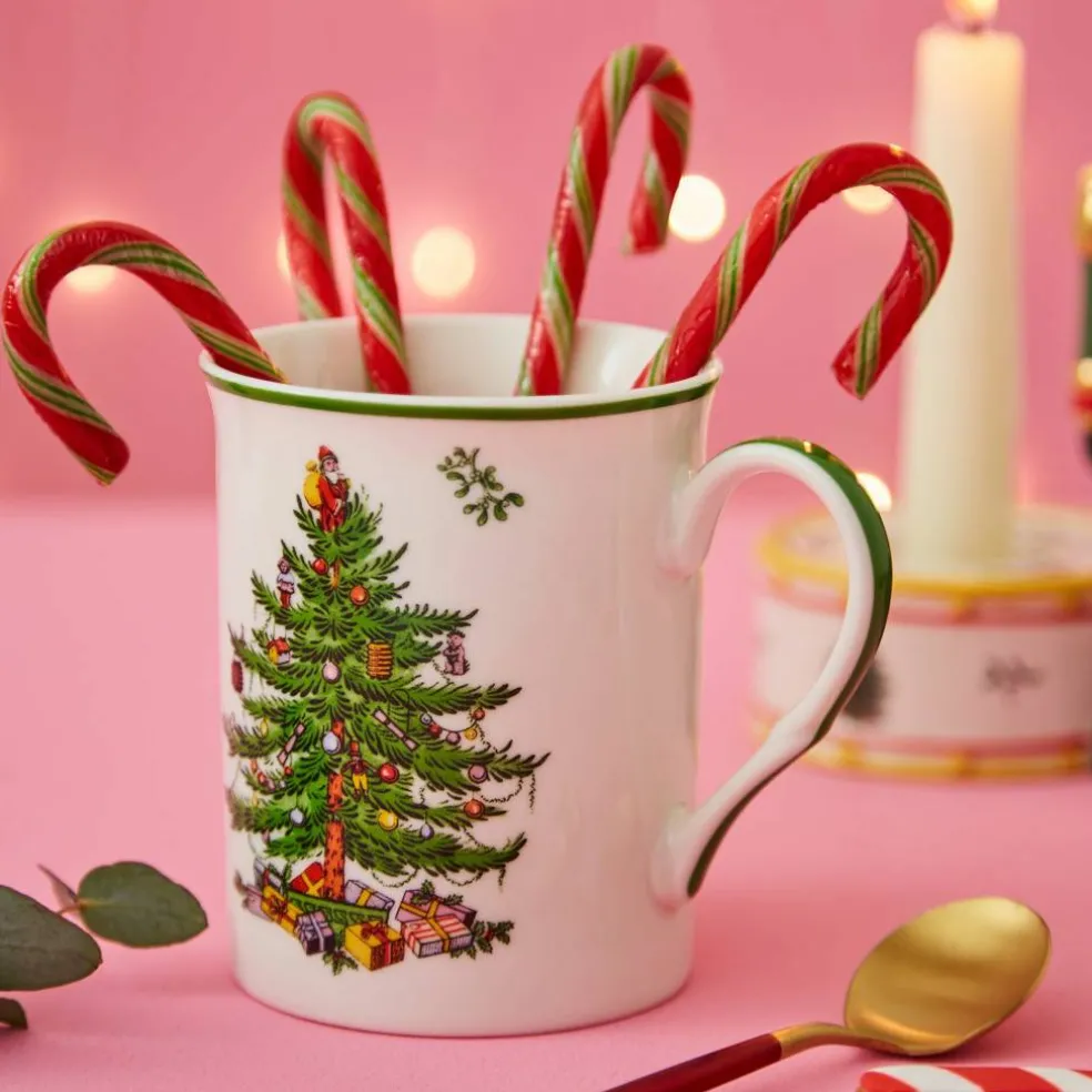 Christmas Tree krus, 4 stk