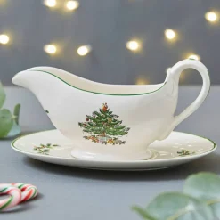 Christmas Tree sausekanne med fat 31 cl