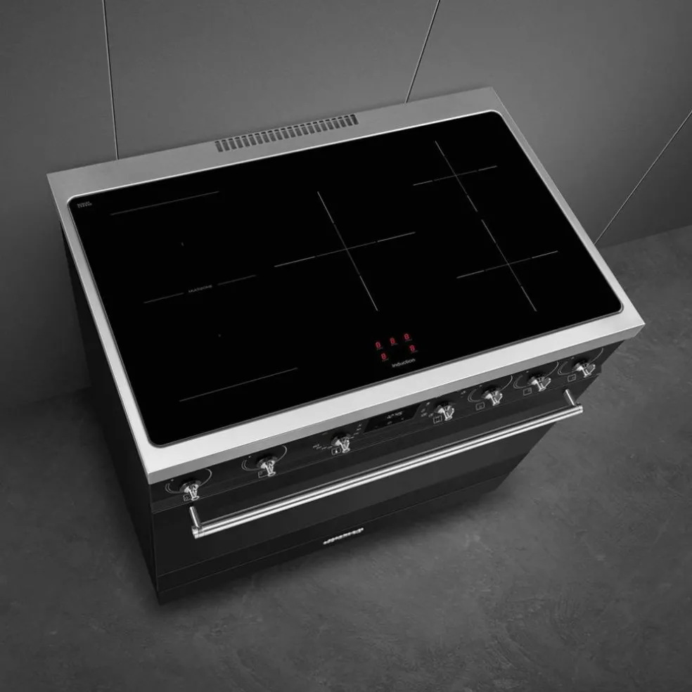 C9IMMB2 Induksjonskomfyr Classic 90 cm, svart