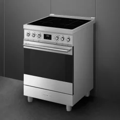 C6IPXM2 induksjonsovn 60 cm, rustfritt stål