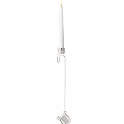 Classic Christmas 2026 Harpa lysestake, palladium