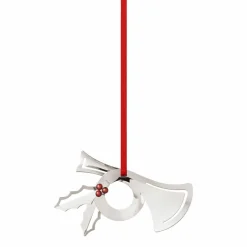 Classic Christmas 2026 posthorn julepynt, palladium