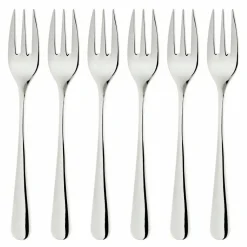 Classic dessertgafler, 6 stk, rustfritt stål