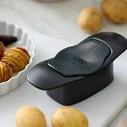 Classic Hasselback-skjærer, svart