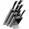 Classic Ikon Knivblokk med 6 Kniver Asp Svart