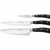 Classic Ikon Knivsett 3 deler Svart