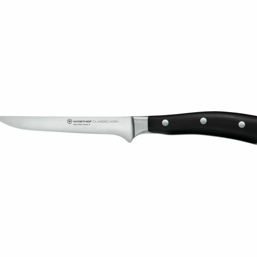 Classic Ikon Utbeiningskniv Svart 14 cm