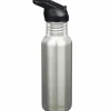 Classic Narrow Flip Sport drikkeflaske 532 ml, børstet stål