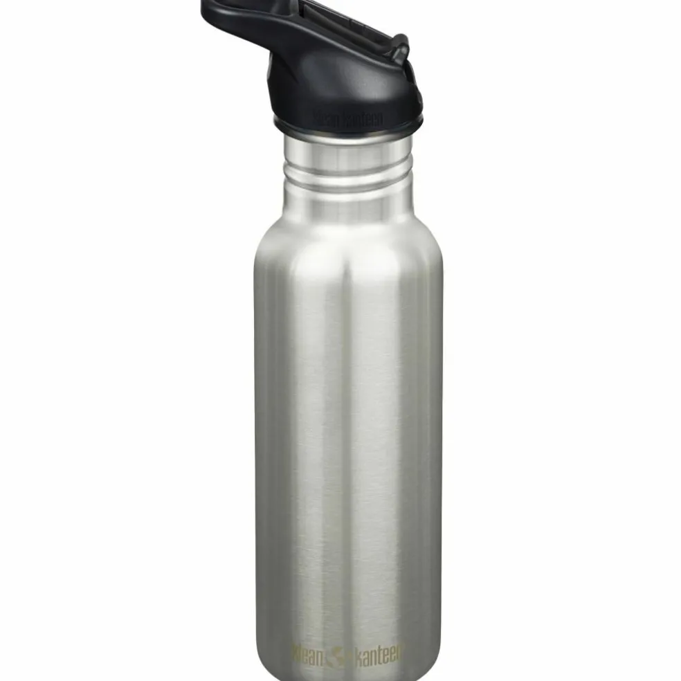 Classic Narrow Flip Sport drikkeflaske 532 ml, børstet stål