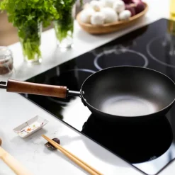 Classic Stir Fry-panne 30 cm, karbonstål