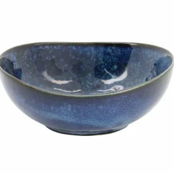 Cobalt Blue oval skål, 14 cm