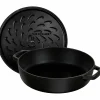 Cocotte Chistera Sautépanne Grå 24 cm 2,4 l