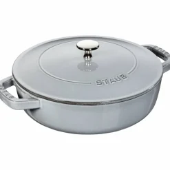 Cocotte Chistera Sautépanne Grå 24 cm 2,4 l