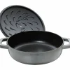 Cocotte Chistera Sautépanne Grå 28 cm 3,7 l