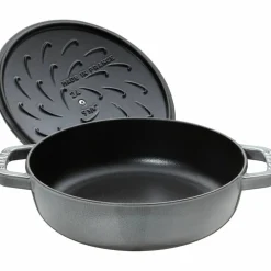 Cocotte Chistera Sautépanne Grå 28 cm 3,7 l
