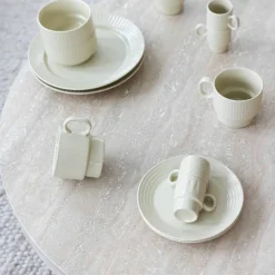 Coffee & More espressokopper 4-pakning, beige