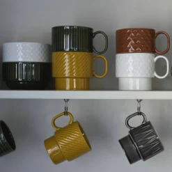 Coffee & More kaffekrus 2-pack, gul