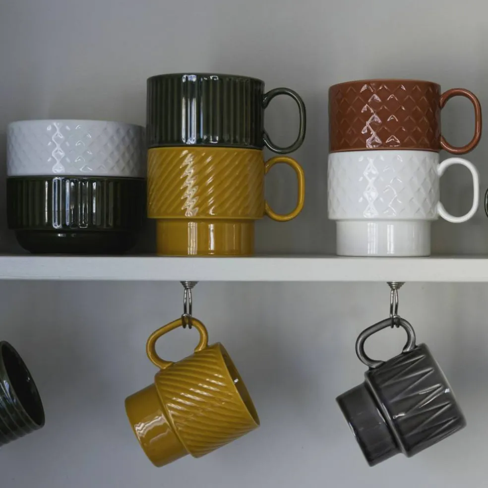 Coffee & More kaffekrus 2-pack, gul